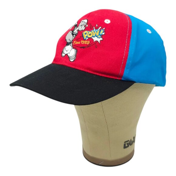 Popeye Pow Spinach Strapback Cap Trucker Baseball Embroidered Cartoon Hat - Picture 2 of 13